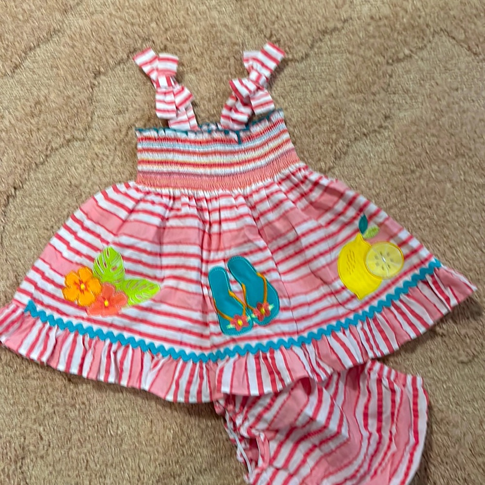 24M Swing Dress/Bloomer Set
